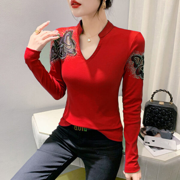 diamond niche designer style slim fit slimming stylish fashion | 1068 - Image 4