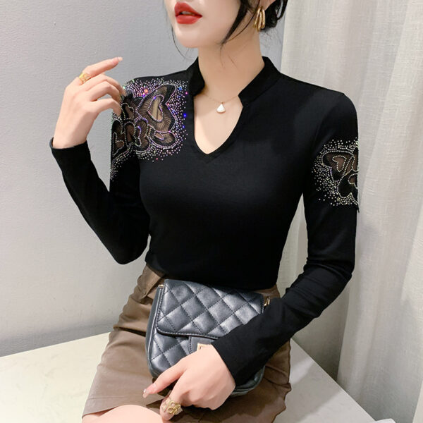 diamond niche designer style slim fit slimming stylish fashion | 1068 - Image 2