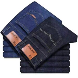 men's straight loose casual large size business men's work wear-resistant long pants | 1037