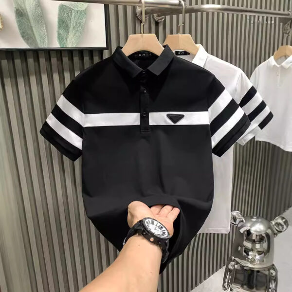European goods Internet celebrity hot black and white striped | 1101 - Image 4