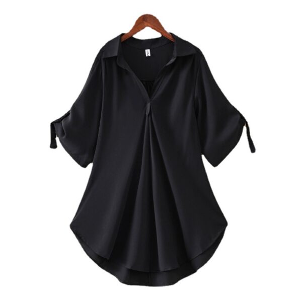 loose waist shows thin chiffon top women's trend | 1173 - Image 5