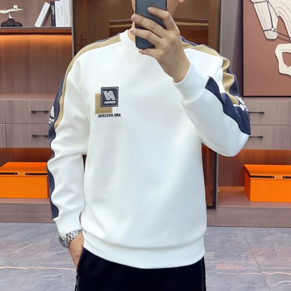Crew neck sweatshirt men's | 1161 - Image 3