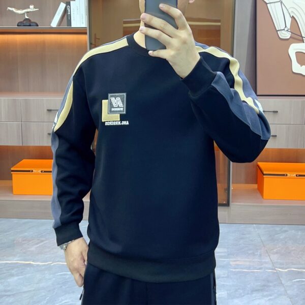 Crew neck sweatshirt men's | 1161 - Image 4
